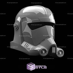 Cosplay STL Files Bad Batch Hunter Helmet V2