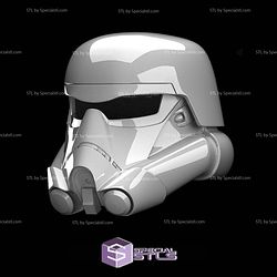 Cosplay STL Files Bad Batch Stormtrooper Helmet