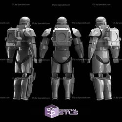 Cosplay STL Files Bad Batch Wrecker Armor