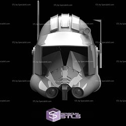 Cosplay STL Files Commander Cody Clone Wars Helmet