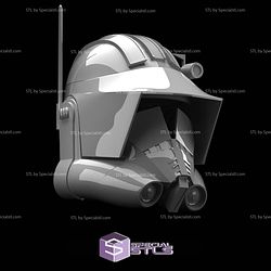 Cosplay STL Files Commander Cody Clone Wars Helmet