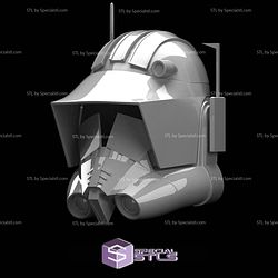 Cosplay STL Files Commander Cody Clone Wars Helmet