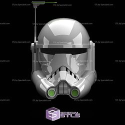 Cosplay STL Files Crosshair Empire Helmet V2