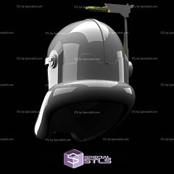 Cosplay STL Files Crosshair Helmet V2