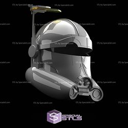 Cosplay STL Files Crosshair Helmet V2