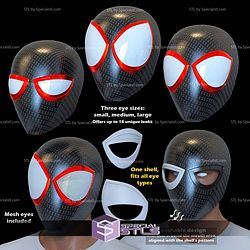 Cosplay STL Files Miles Morales Shell