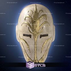 Cosplay STL Files Realistic Jedi Temple Guard Mask V4