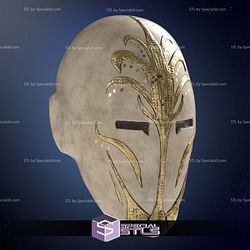 Cosplay STL Files Realistic Jedi Temple Guard Mask V4