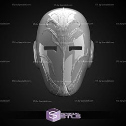 Cosplay STL Files Realistic Jedi Temple Guard Mask V4