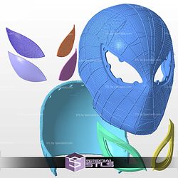 Cosplay STL Files Spider-Man Peter Parker Helmet