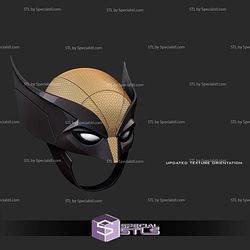 Cosplay STL Files Wolverine Cowl Offical Correct Texture V2