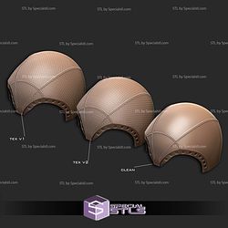 Cosplay STL Files Wolverine Cowl Offical Correct Texture V2