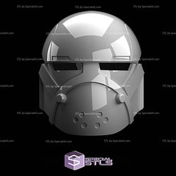 Cosplay STL Files Wrecker Bad Batch Helmet V2