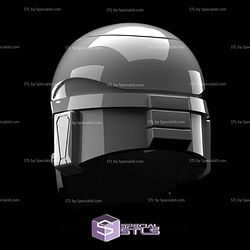 Cosplay STL Files Wrecker Bad Batch Helmet V2