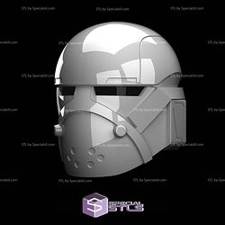 Cosplay STL Files Wrecker Bad Batch Helmet V2