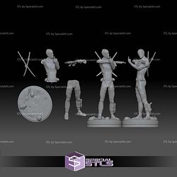 Deadpool Bad World Digital STL Files