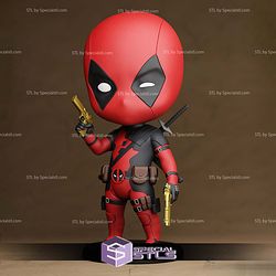 Deadpool Chibi Digital STL Files