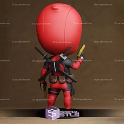 Deadpool Chibi Digital STL Files