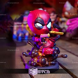 Deadpool Chibi New Version Digital STL Files