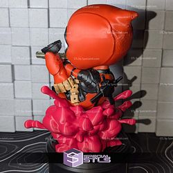 Deadpool Chibi New Version Digital STL Files