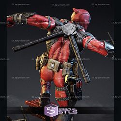 Deadpool Posing Battle Digital STL Files