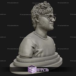 Ed Sheeran Bust Digital STL Files