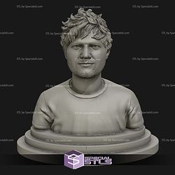 Ed Sheeran Bust Digital STL Files