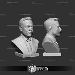 Elon Musk Bust V2 Digital STL Files