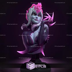 Evelynn League of Legends Bust Digital STL Files