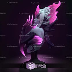 Evelynn League of Legends Bust Digital STL Files