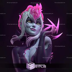 Evelynn League of Legends Bust Digital STL Files