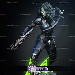 Gamora Comic Version Battle Digital STL Files