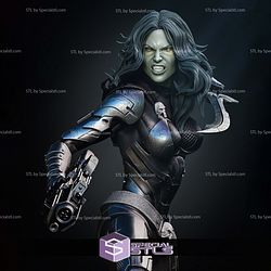 Gamora Comic Version Battle Digital STL Files