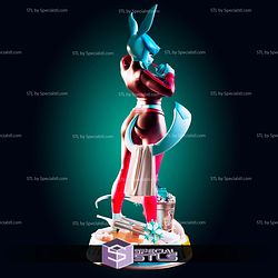 Glaceon Pokemon Girl Furry Digital STL Files