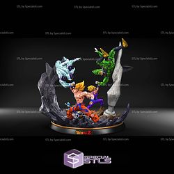 Goku Gohan Battle Cell Frieza Digital STL Files