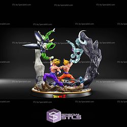 Goku Gohan Battle Cell Frieza Digital STL Files