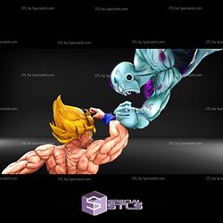 Goku Gohan Battle Cell Frieza Digital STL Files