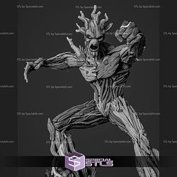 Groot Comic Version Digital STL Files