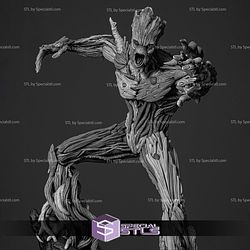 Groot Comic Version Digital STL Files