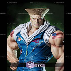 Guile Street Fighter V4 Digital STL Files