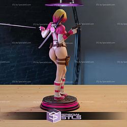 Gwenpool and Weapon Digital STL Files