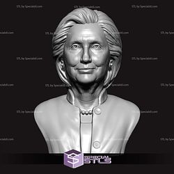 Hillary Clinton Bust Digital STL Files