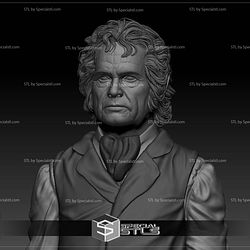 Ian Holm Bilbo Baggins Bust Digital STL Files