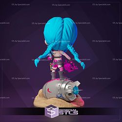 Jinx Shark Chibi Digital STL Files