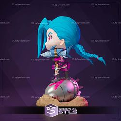 Jinx Shark Chibi Digital STL Files