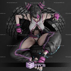 Juri Han Street Fighter Tire Digital STL Files