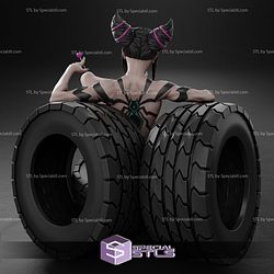 Juri Han Street Fighter Tire Digital STL Files