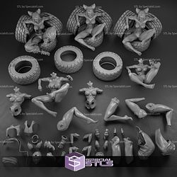 Juri Han Street Fighter Tire Digital STL Files