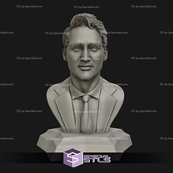 Justin Trudeau Bust Digital STL Files