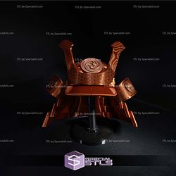 Kabuto Samurai Helmet Display Digital STL Files